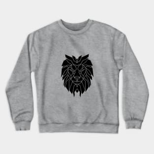 Lion Head Poly Crewneck Sweatshirt